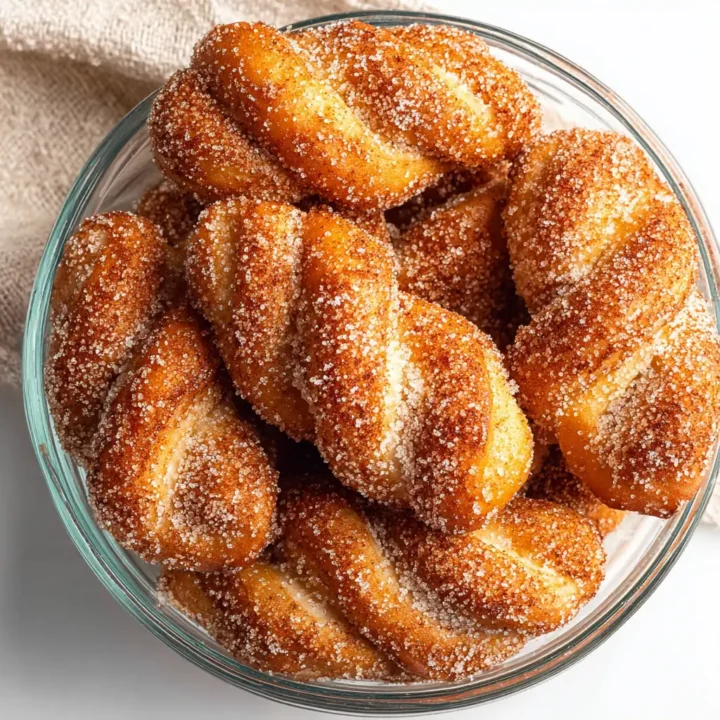 Cinnamon Sugar Twist Donuts