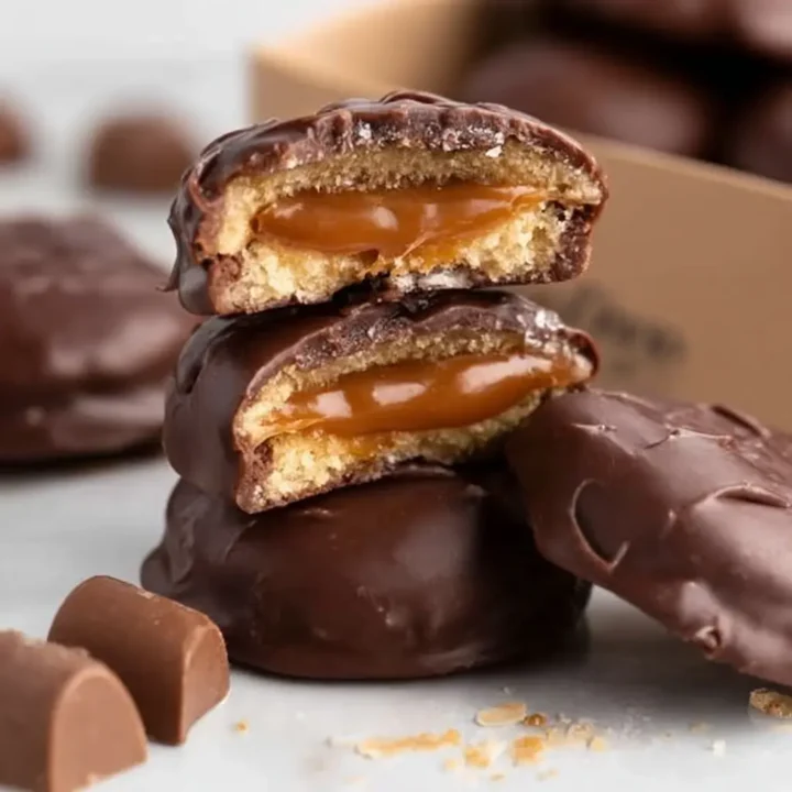 Homemade Twix Bites