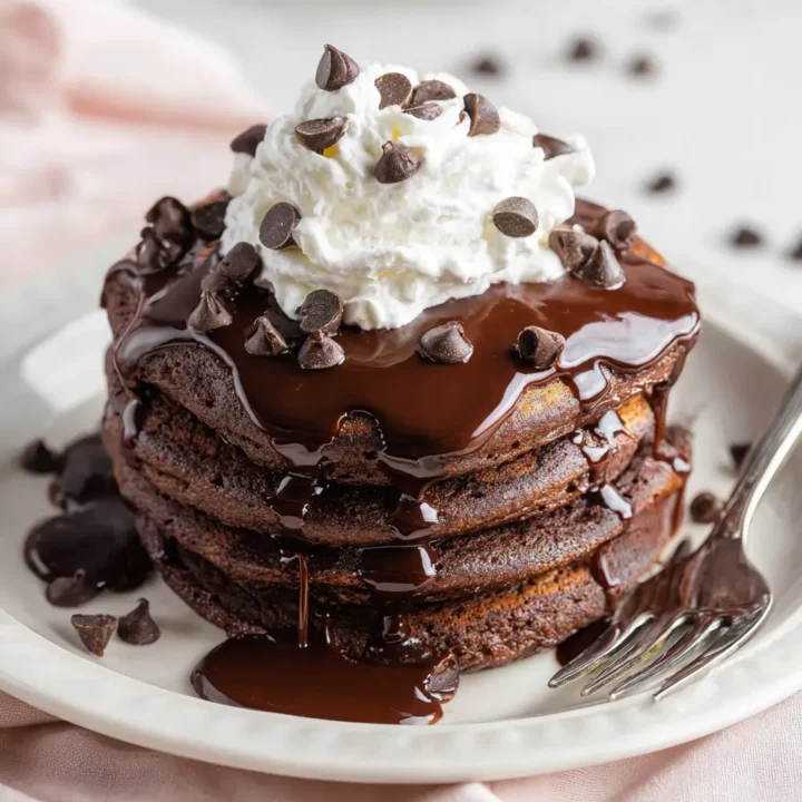 Irresistibly Delicious Chocolate Pancakes