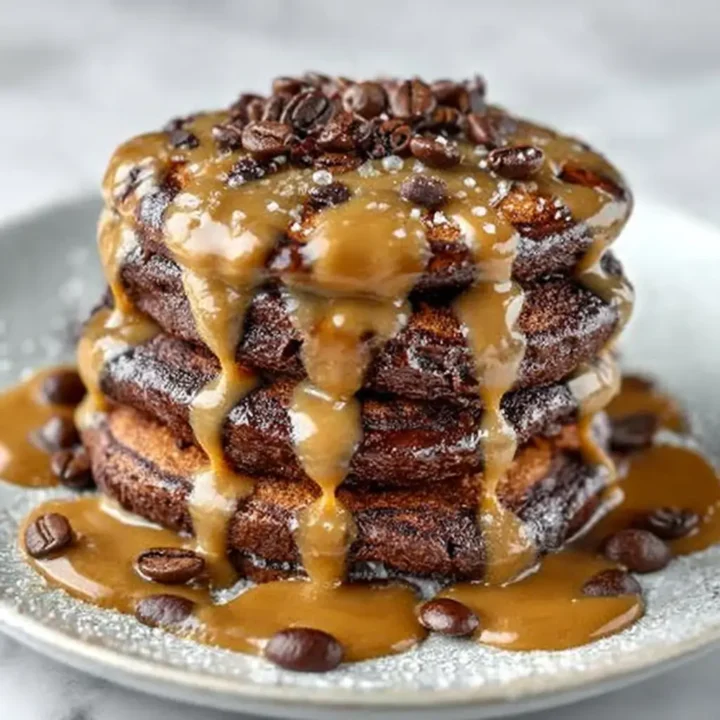Rich and Fluffy Coffee Pancakes