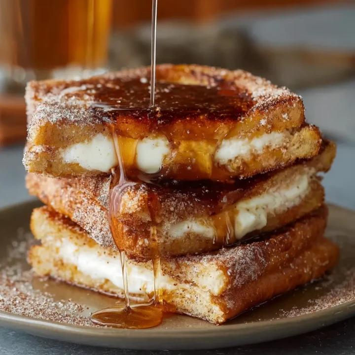 Churro Stuffed French Toast with Cinnamon Sugar