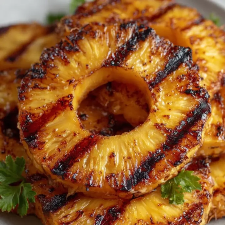 Brown Sugar Grilled Pineapple