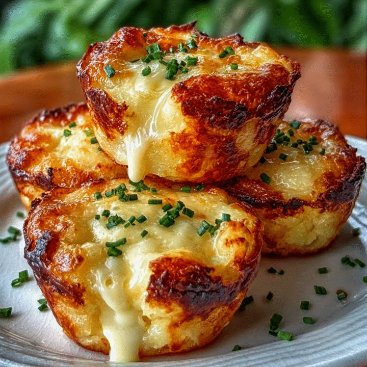 Cheesy Mashed Potato Puff Bites