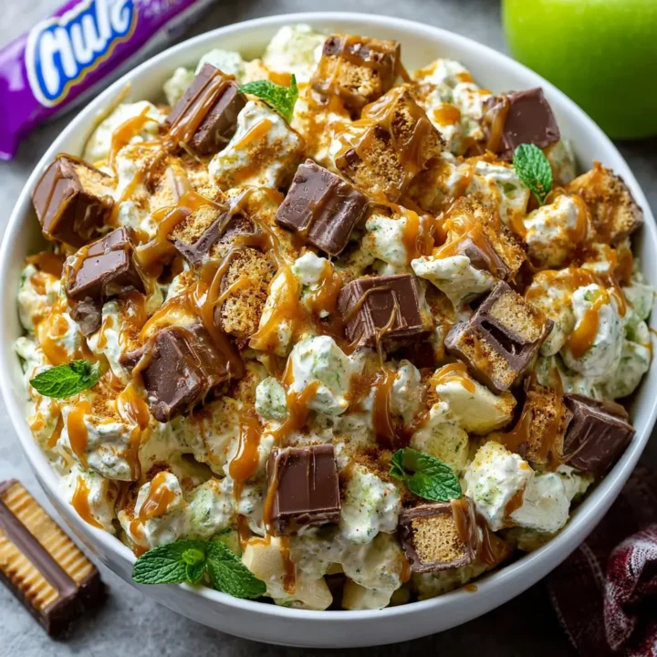 Snicker Apple Salad - Snickers Salad