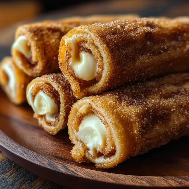 Keto Crispy Cinnamon Cream Cheese Roll Ups
