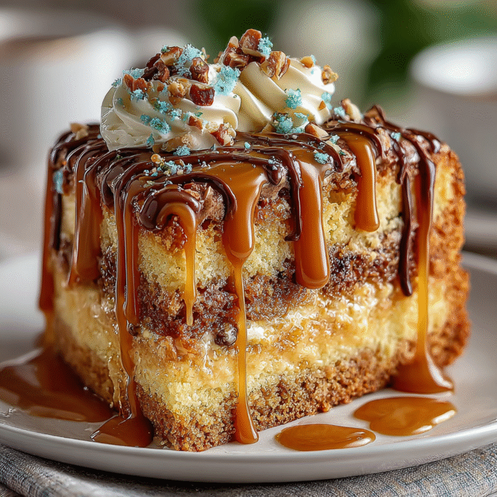 Butterscotch Cake with Caramel Frosting