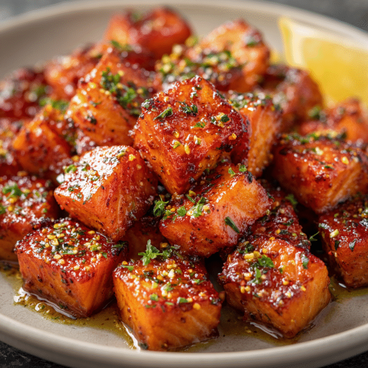 Air Fryer Salmon Bites