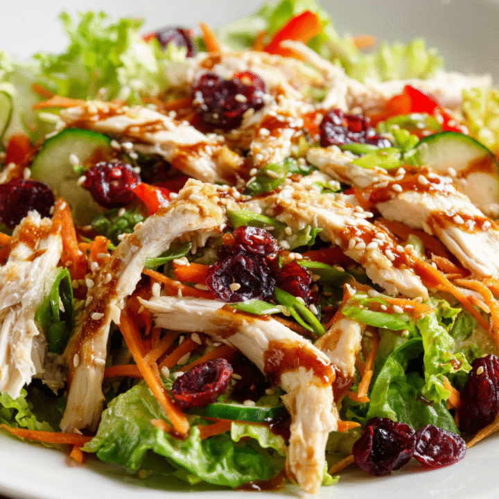 Asian Chicken Cranberry Salad