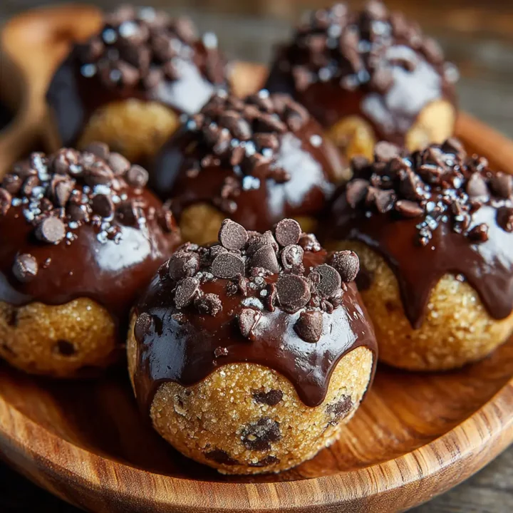 Indulgent Chocolate Chip Cookie Dough Brownie Bombs