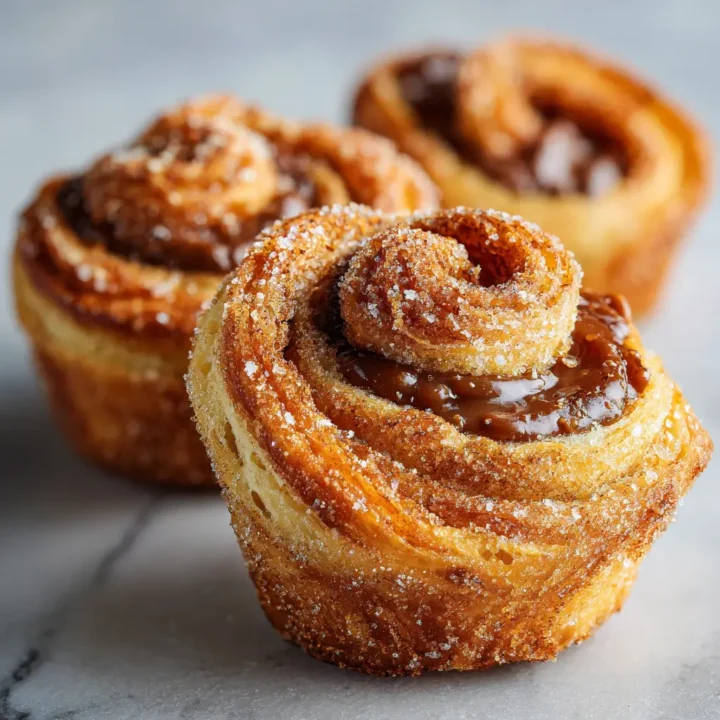 Churro Cruffins