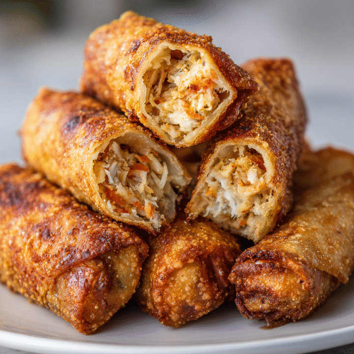 Crab Cake Egg Rolls