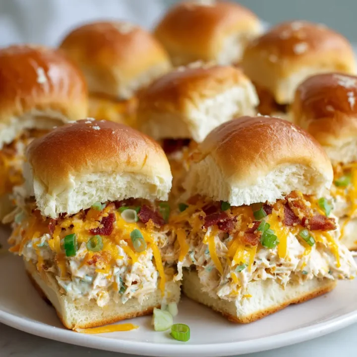 Crack Chicken Sliders