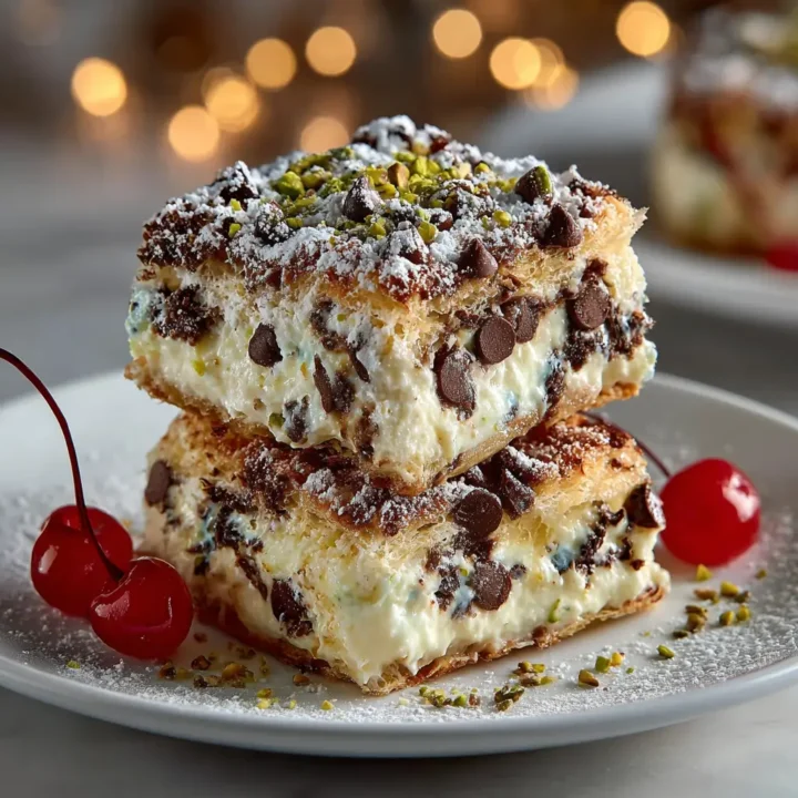 Classic Cannoli Squares