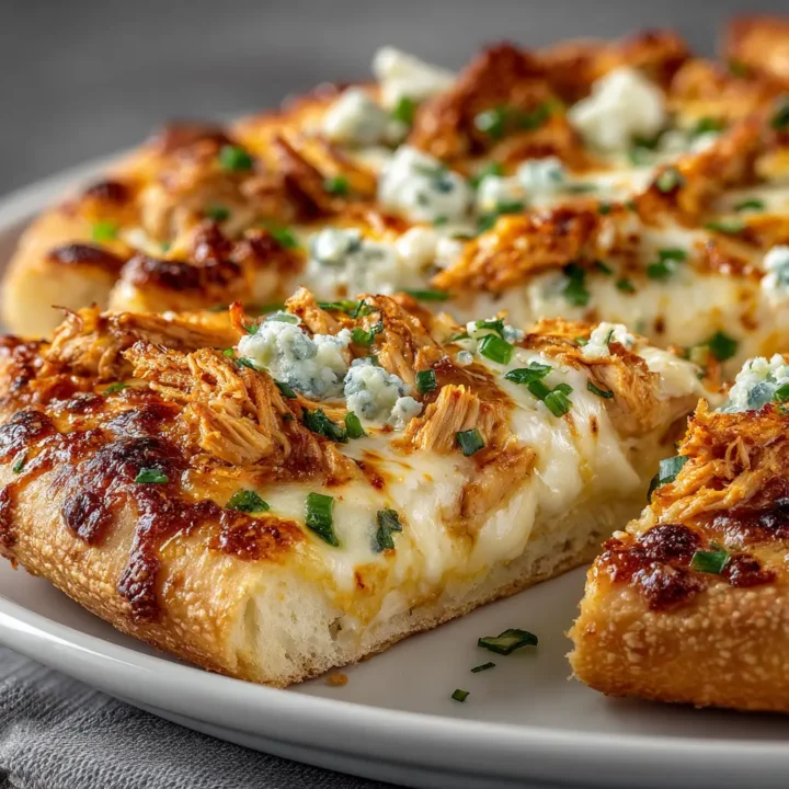 Delicious Buffalo Chicken Pizza Recipe