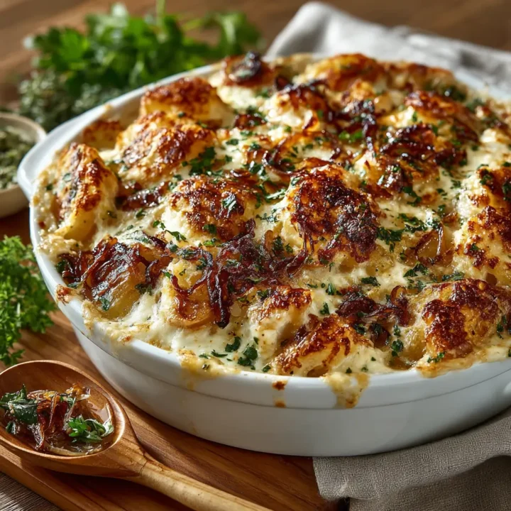 Creamy French Onion Casserole