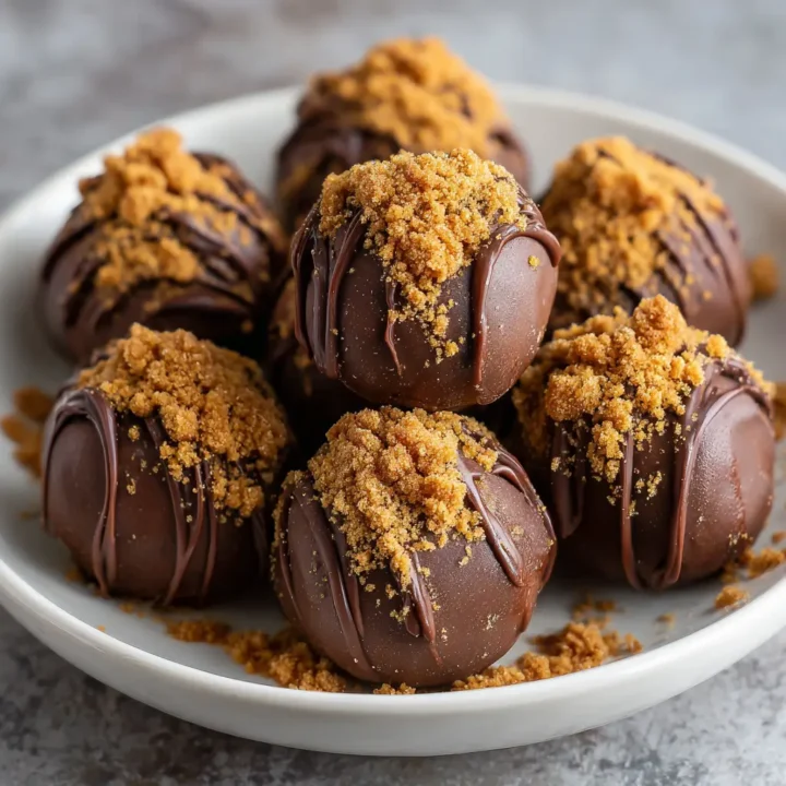 Easy Homemade Biscoff Truffles