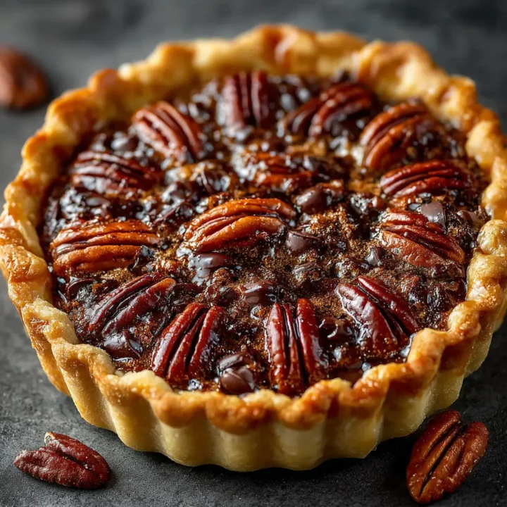 Homemade Texas Chocolate Pecan Pie