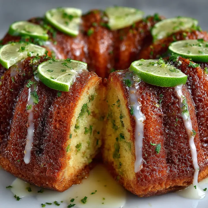 Key Lime Pound Cake