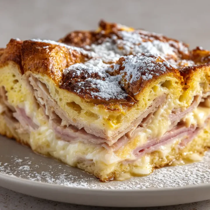 Monte Cristo Breakfast Casserole