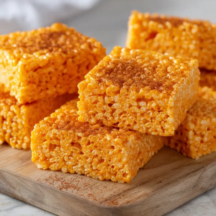 Pumpkin Crispy Treats