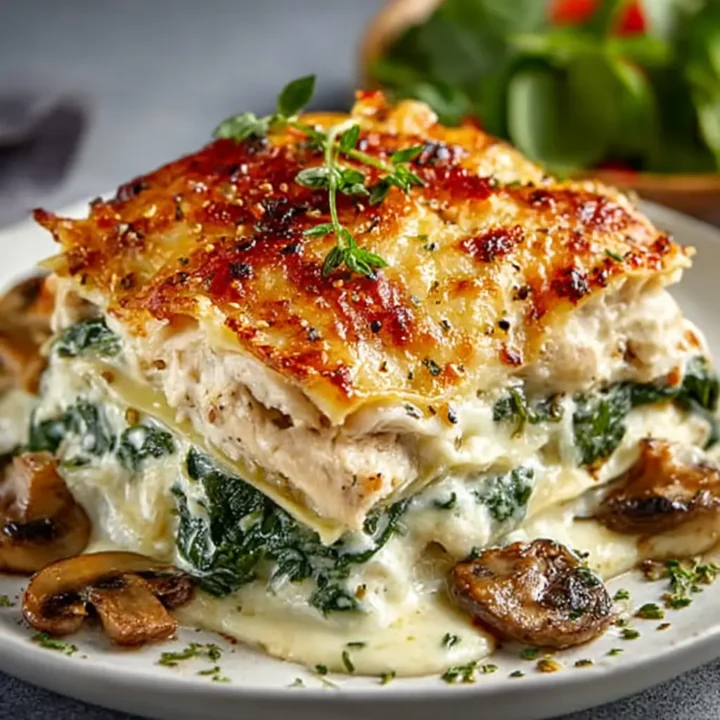 Creamy Chicken and Spinach Casserole