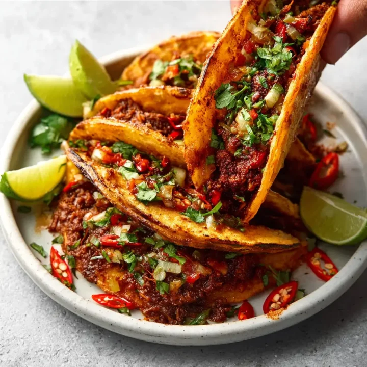 Chicken Birria Tacos