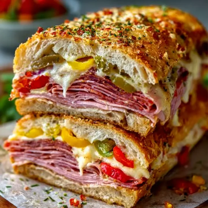 Italian Muffuletta Sandwich Recipe