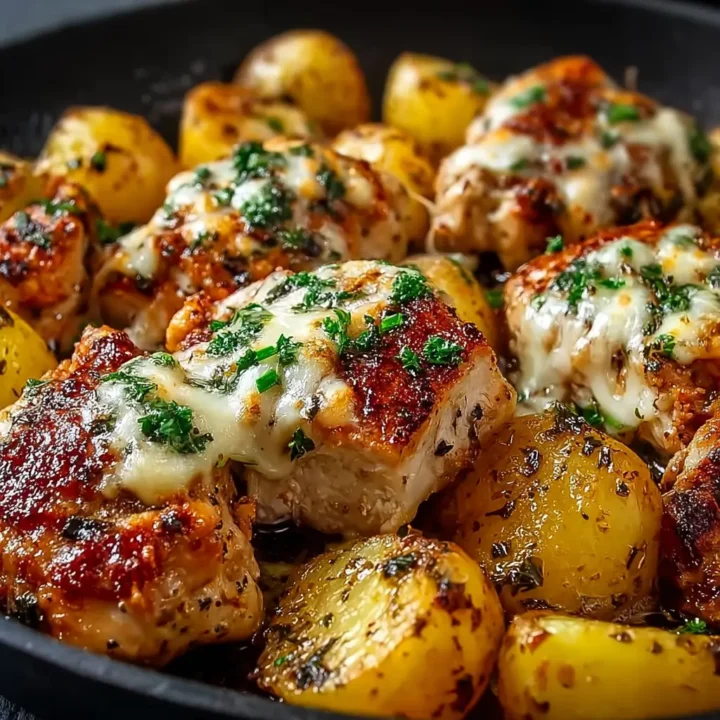 Garlic Parmesan Chicken and Potatoes