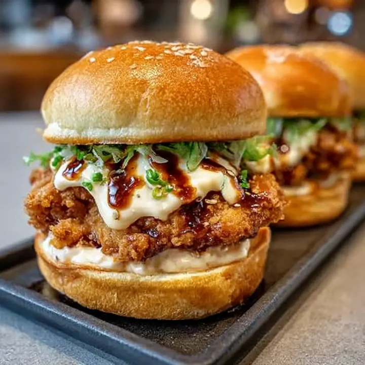 Bang Bang Chicken Sliders