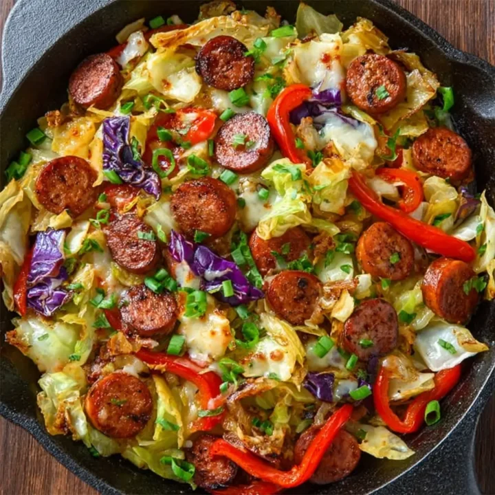 Sausage and Cabbage Stir Fry