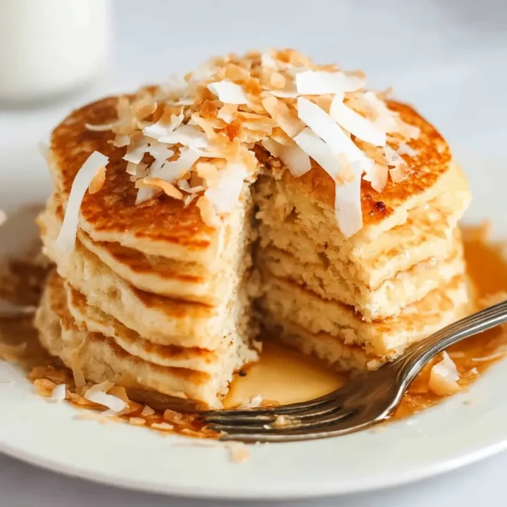 Coconut Cream Pancakes