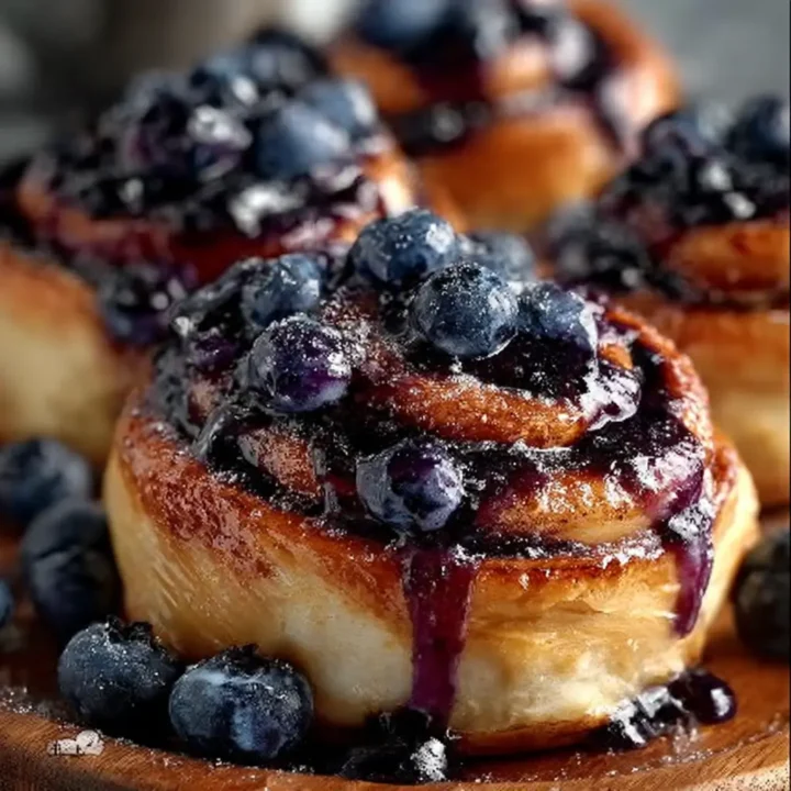 Lemon Blueberry Sweet Rolls