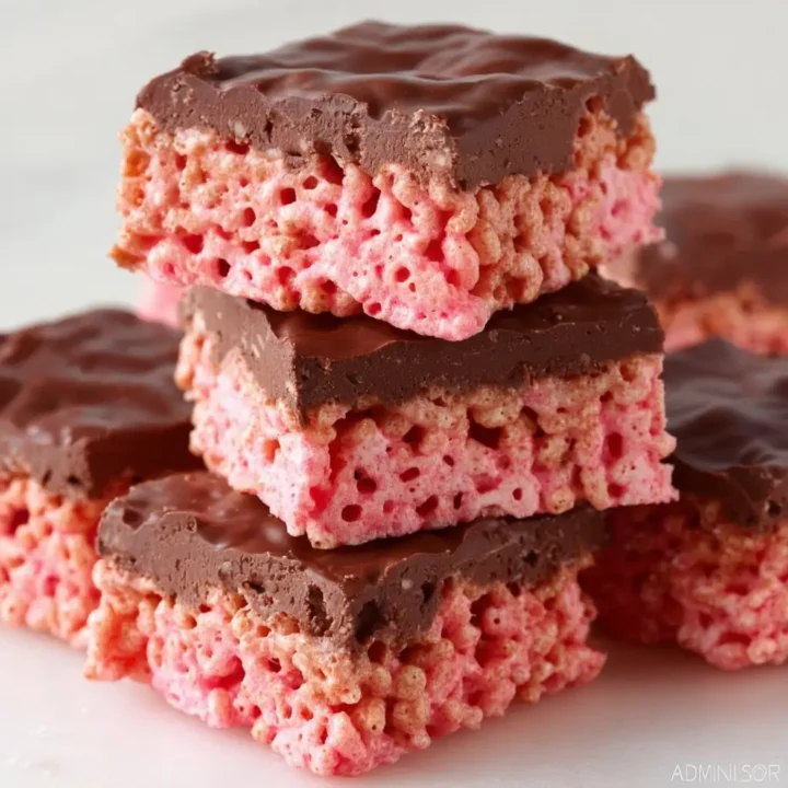 Cherry Rice Krispie Treats