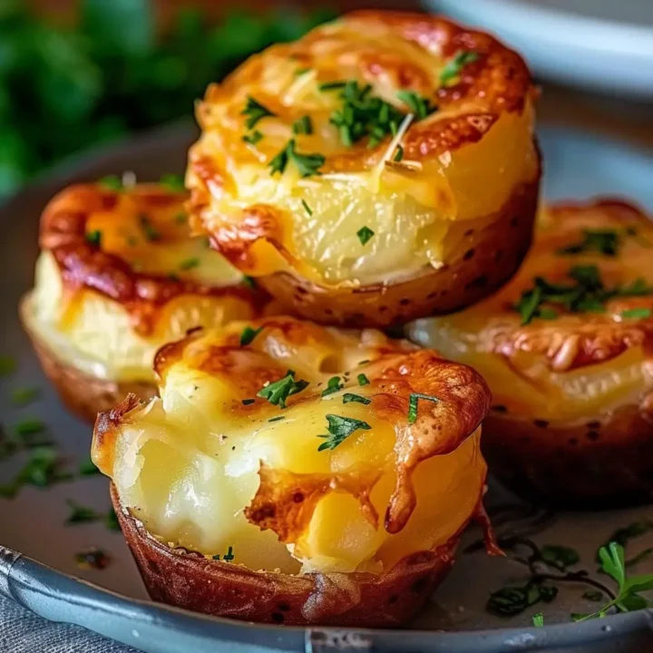 Cheesy Mashed Potato Puff Bites