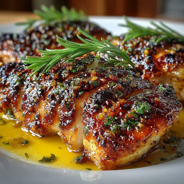 Apple Cider Glazed Chicken