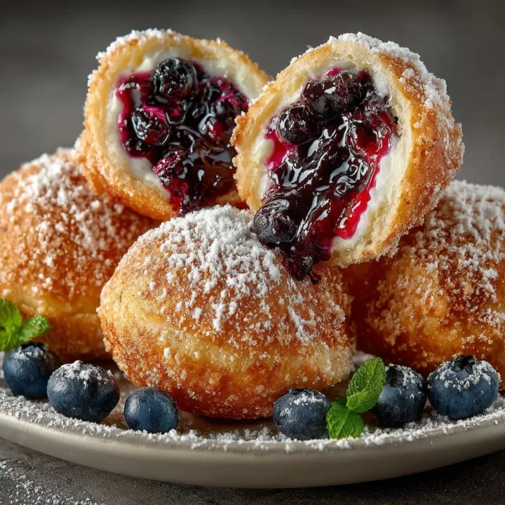 Blueberry Pie Bombs