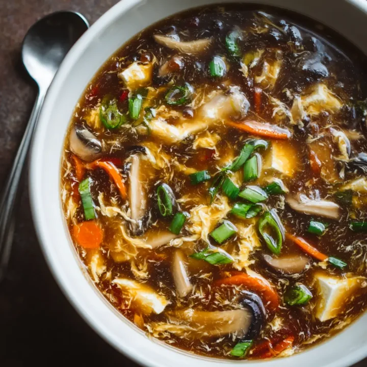 Chinese Style Hot and Sour Soup Recipe