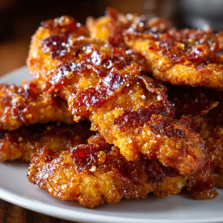 Homemade Bacon Brown Sugar Chicken Tenders