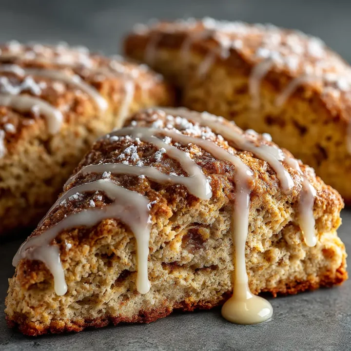 Maple Chai Glazed Scones Recipe