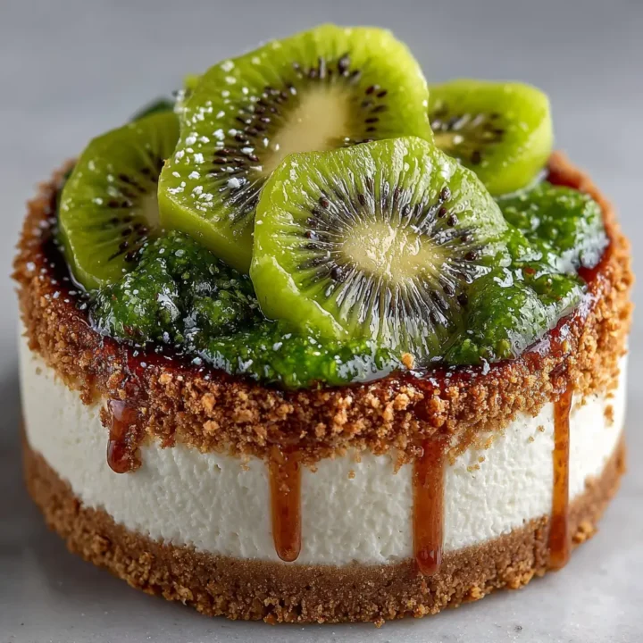 No-Bake Kiwi Cheesecake Recipe