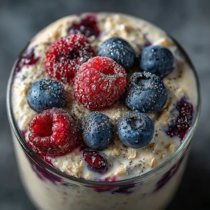 Overnight Oats with Berries
