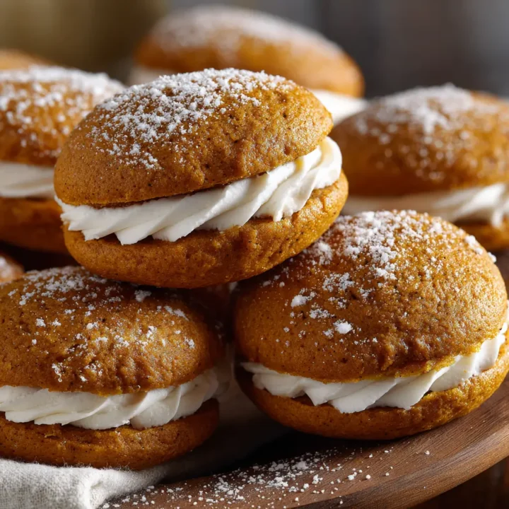 Delicious Pumpkin Cream Whoopie Pies