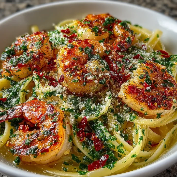 Shrimp Scampi Pasta