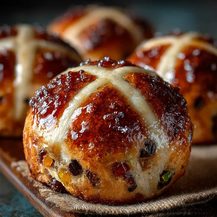 Sourdough Hot Cross Buns Recipe