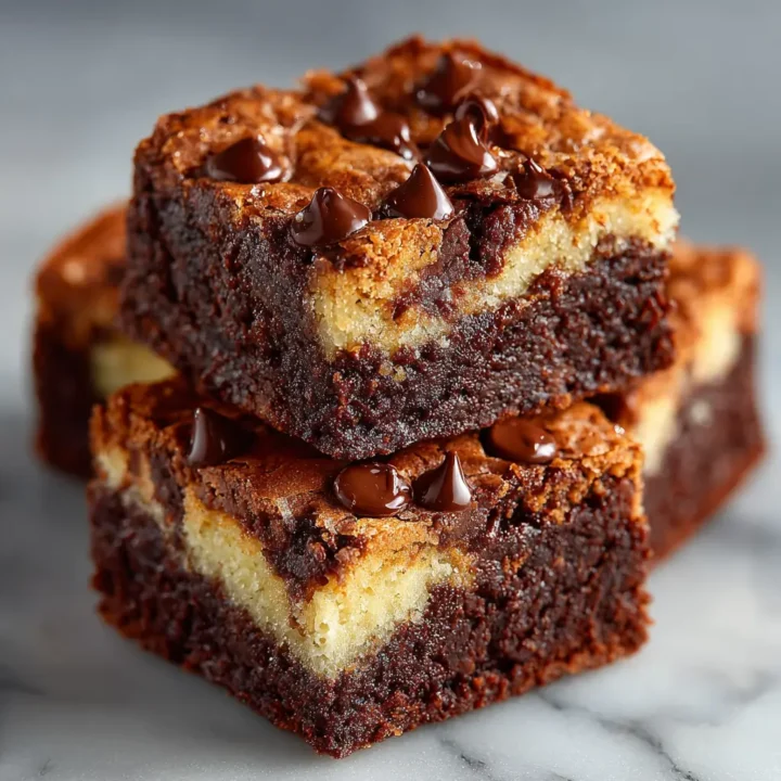 The BEST Fudgy Chewy Brookies