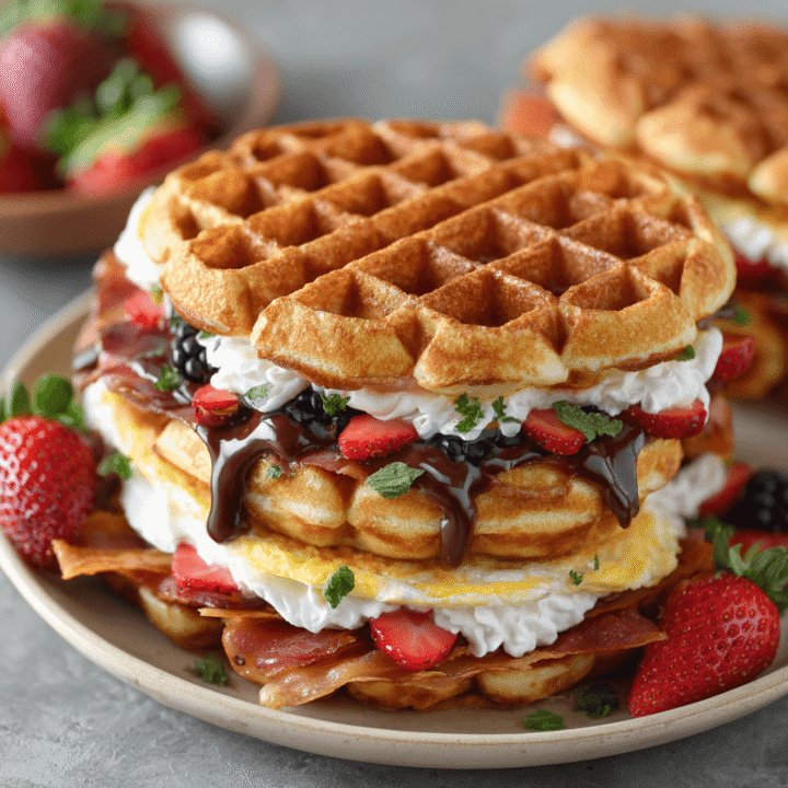 Waffle Sandwich Recipe