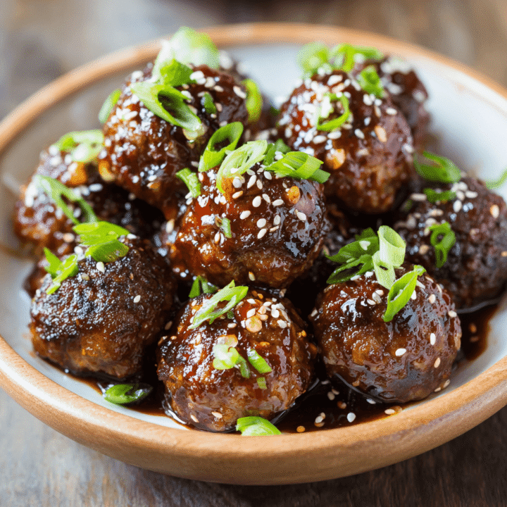 Korean BBQ Meatballs Recipe