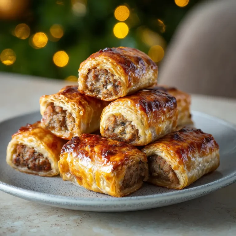Christmas Sausage Rolls