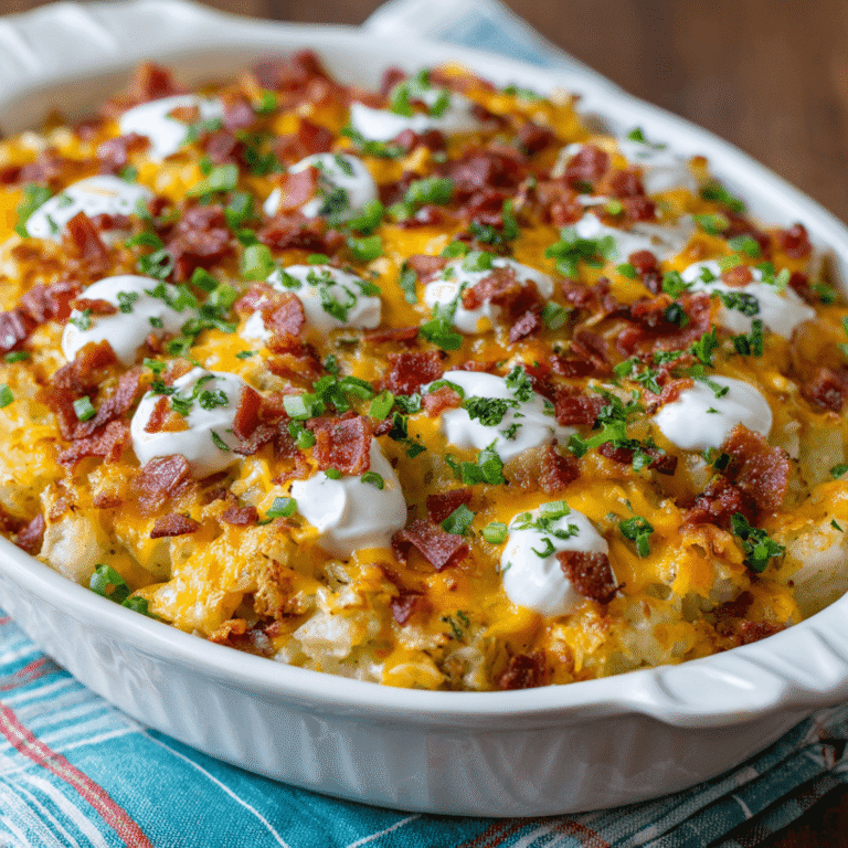 Loaded Baked Potato Casserole
