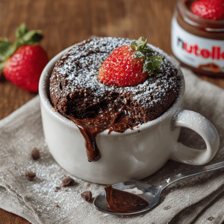 Nutella Mug Cake Recipe